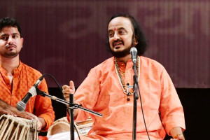 Performance by Kaivalyakumar Gurav