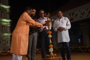 Inagurating the festival