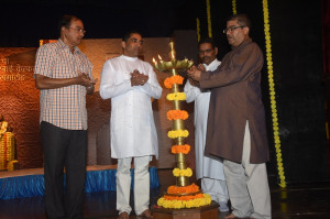Inaguration of the festival by Director Shri. Pravin M.S Barad