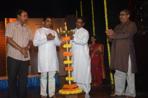 Inaguration of the festival by Member Secretary, Shri. Gurudas P. Pilarnekar
