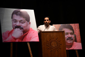 Chairman Shri. Govind Gaude addressing the audience